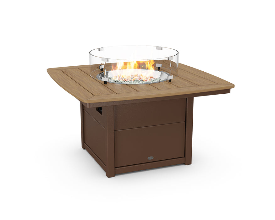 POLYWOOD Nautical 42" Fire Pit Table