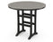 POLYWOOD Nautical Trestle 48" Round Bar Table