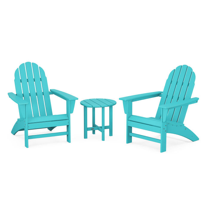 POLYWOOD Vineyard 3-Piece Adirondack Set