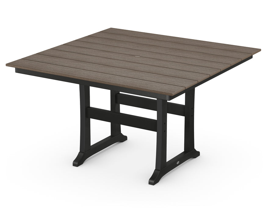 POLYWOOD Farmhouse Trestle 59" Counter Table