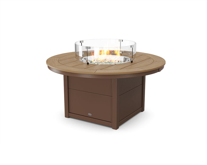 POLYWOOD Round 48" Fire Pit Table