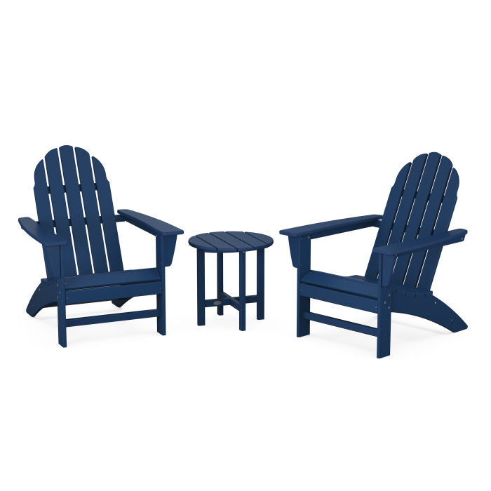 POLYWOOD Vineyard 3-Piece Adirondack Set