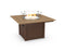 POLYWOOD Square 42" Fire Pit Table