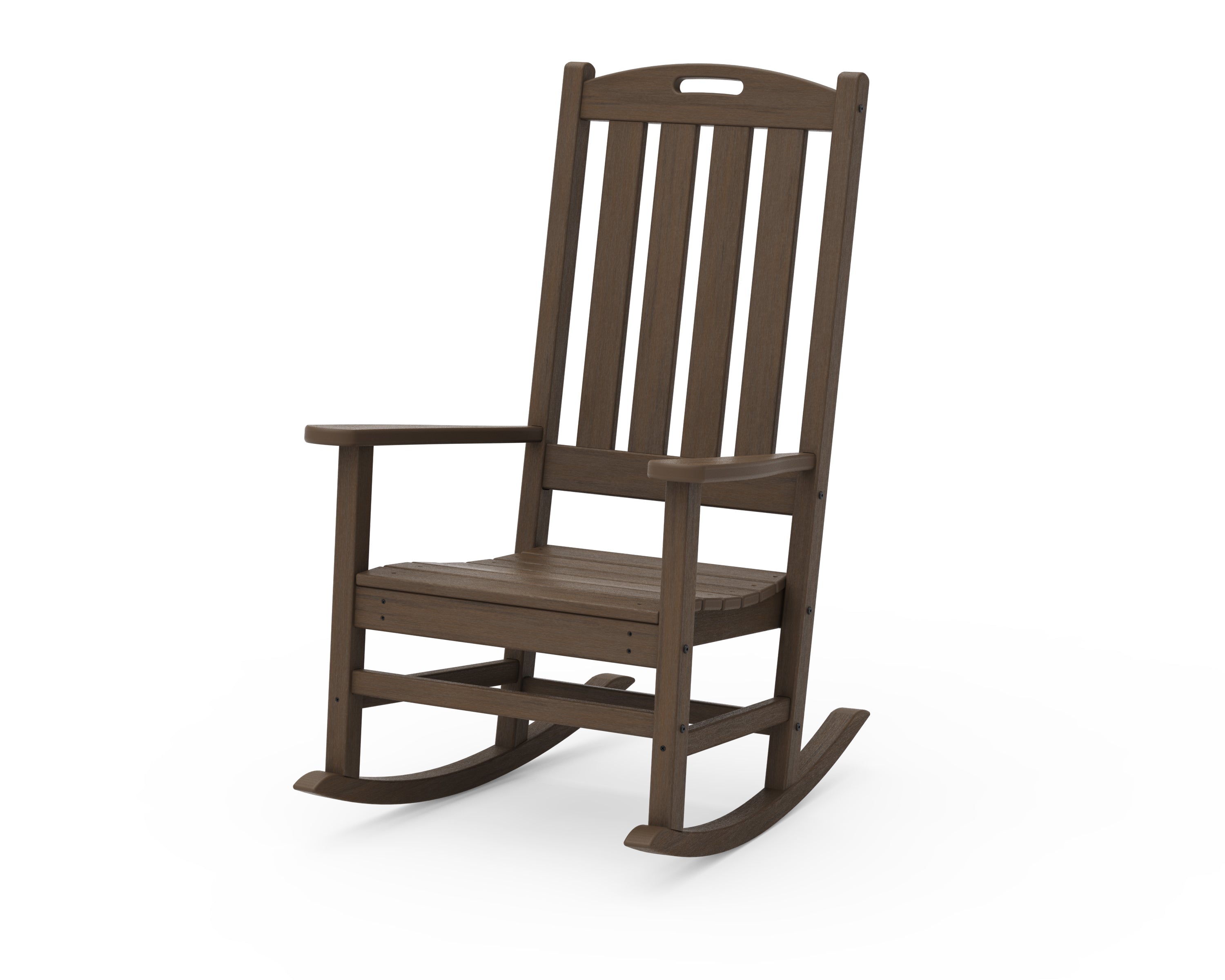 POLYWOOD Nautical Porch Rocking Chair