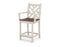 POLYWOOD Chippendale Counter Arm Chair