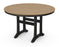 POLYWOOD Nautical Trestle 48" Round Dining Table