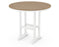 POLYWOOD Nautical Trestle 48" Round Bar Table