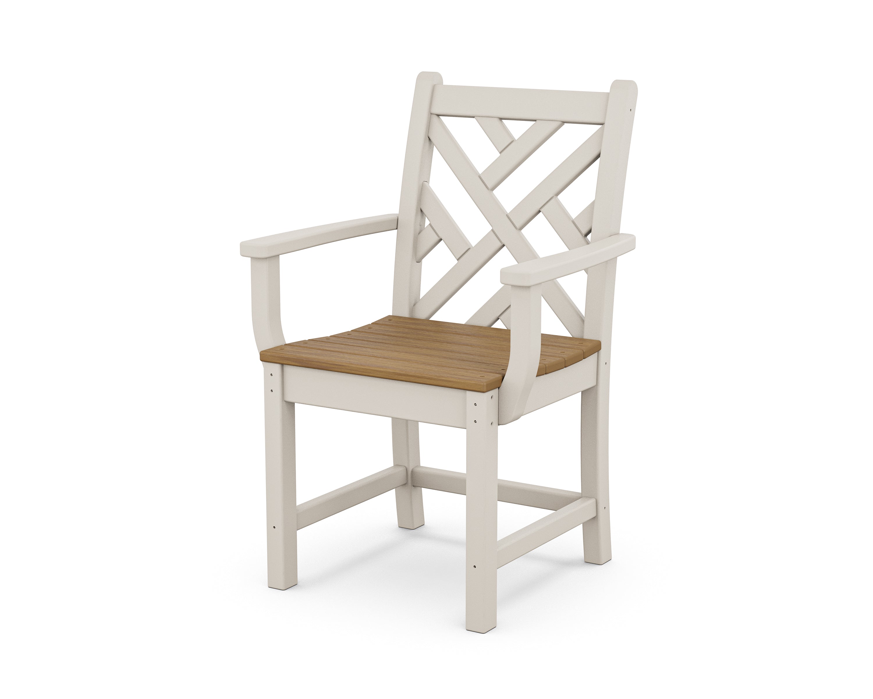 POLYWOOD Chippendale Dining Arm Chair