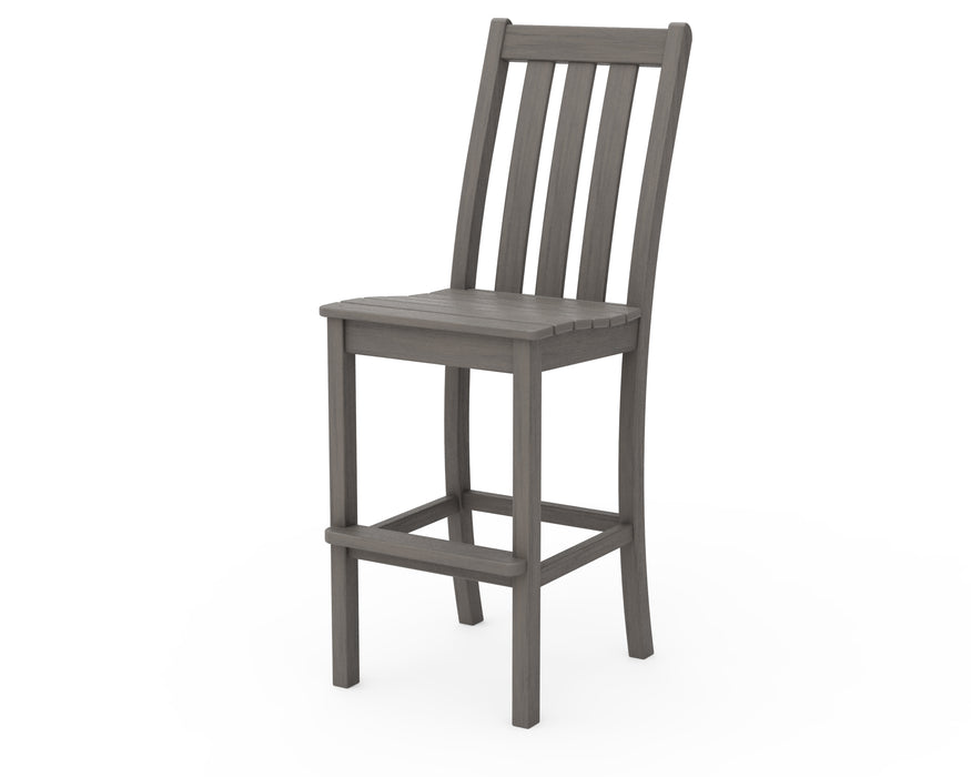 POLYWOOD Vineyard Bar Side Chair