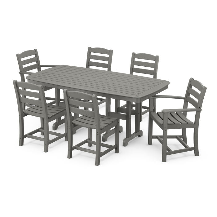 POLYWOOD La Casa Café 7-Piece Dining Set