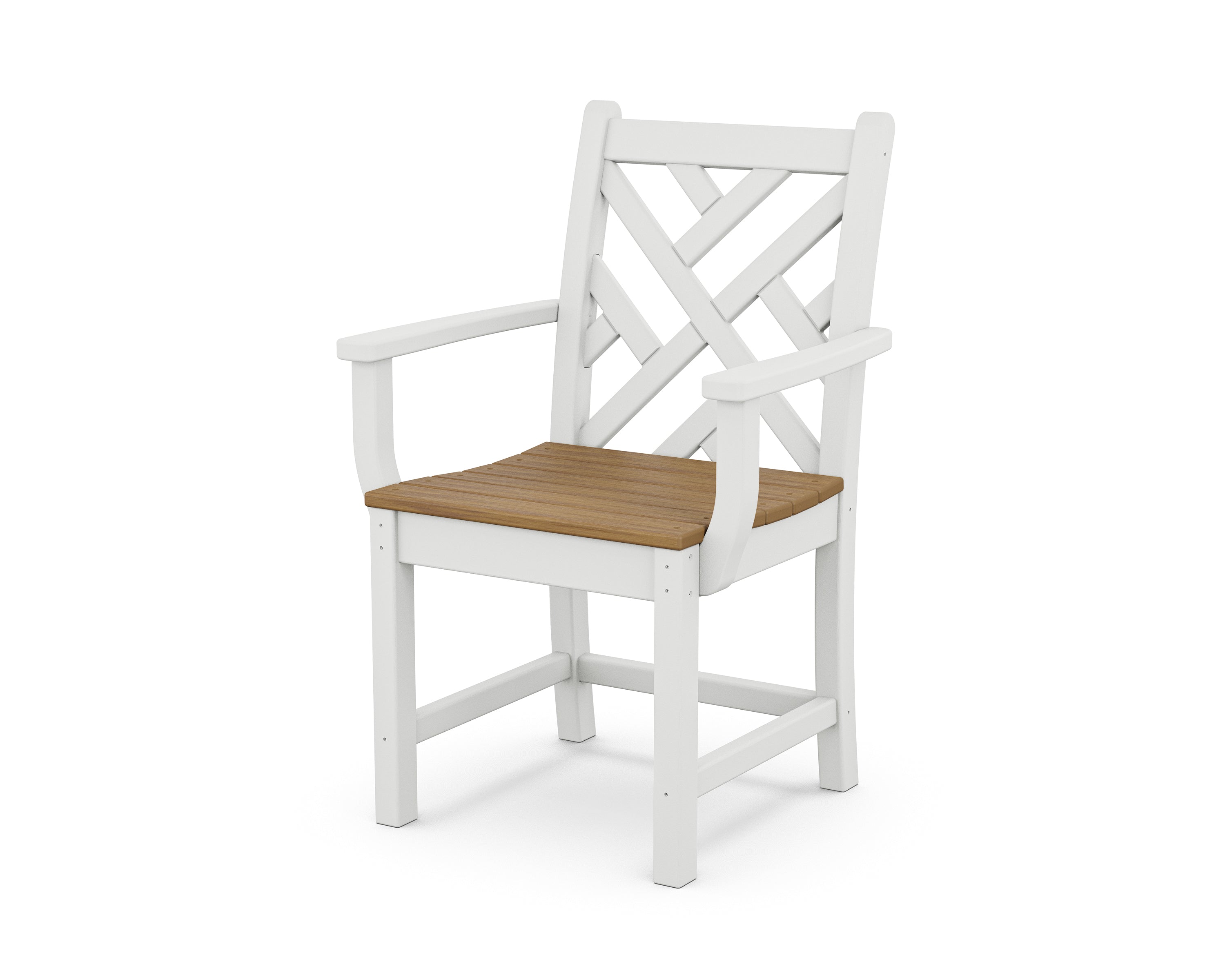 POLYWOOD Chippendale Dining Arm Chair