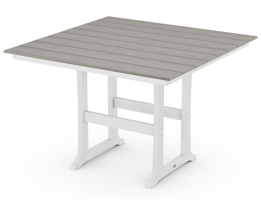 POLYWOOD Farmhouse Trestle 59" Bar Table