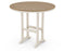 POLYWOOD Nautical Trestle 48" Round Bar Table