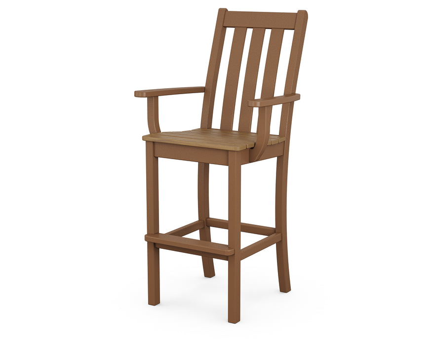 POLYWOOD Vineyard Bar Arm Chair