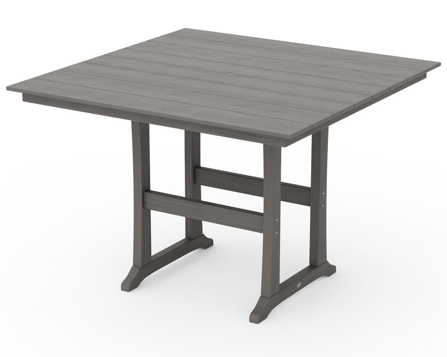 POLYWOOD Farmhouse Trestle 59" Bar Table