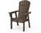POLYWOOD Nautical Curveback Adirondack Dining Chair