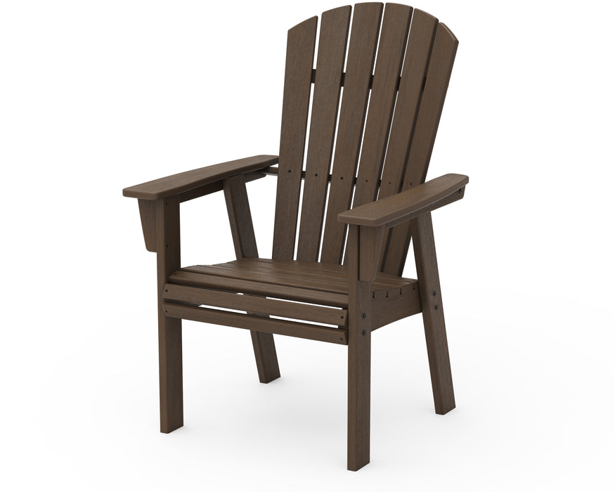 POLYWOOD Nautical Curveback Adirondack Dining Chair
