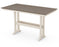 POLYWOOD Farmhouse Trestle 37" x 72" Bar Table