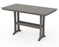 POLYWOOD Farmhouse Trestle 37" x 72" Bar Table