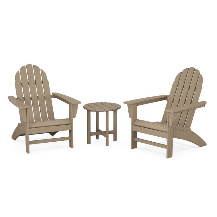 POLYWOOD Vineyard 3-Piece Adirondack Set