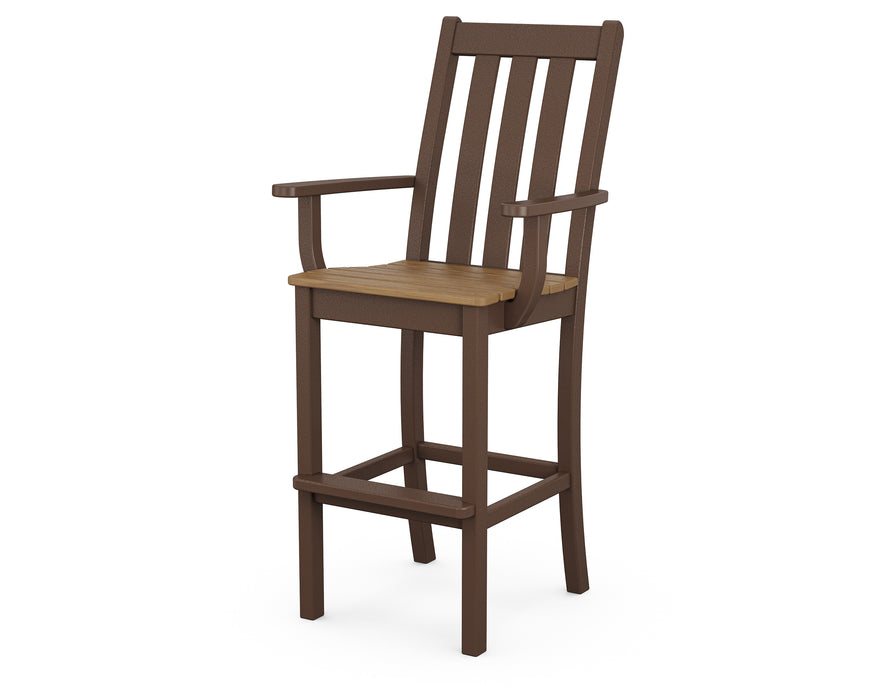 POLYWOOD Vineyard Bar Arm Chair