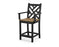 POLYWOOD Chippendale Counter Arm Chair
