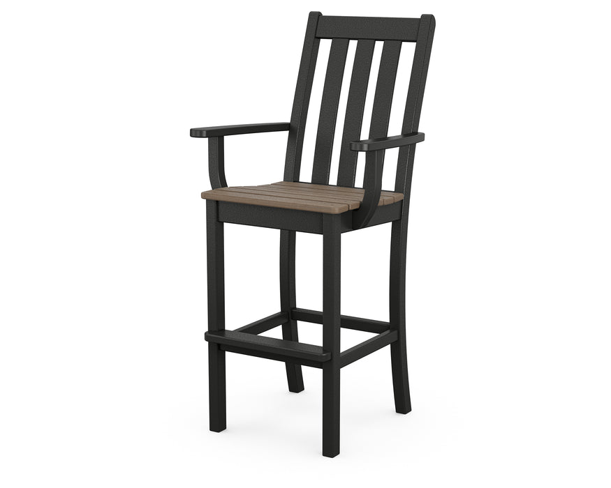 POLYWOOD Vineyard Bar Arm Chair