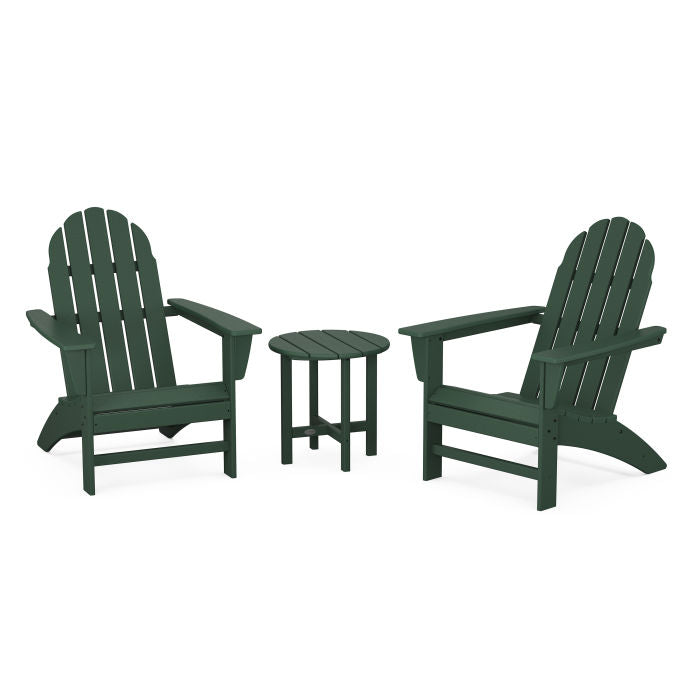 POLYWOOD Vineyard 3-Piece Adirondack Set