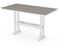 POLYWOOD Farmhouse Trestle 37" x 72" Bar Table