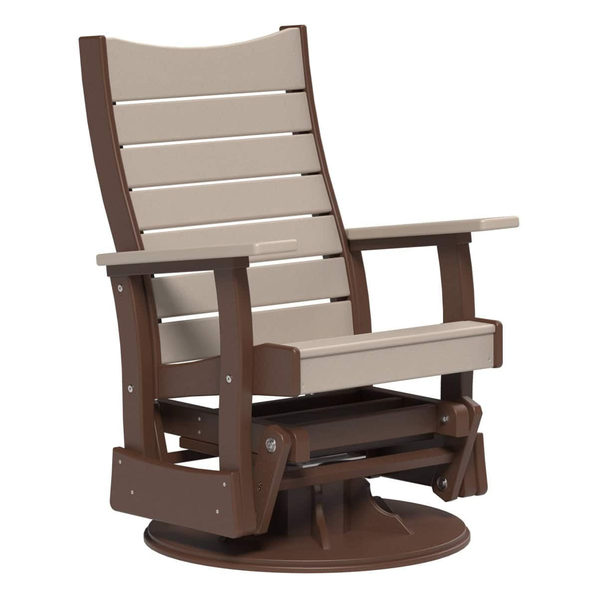 LuxCraft 2' Contour Swivel Glider