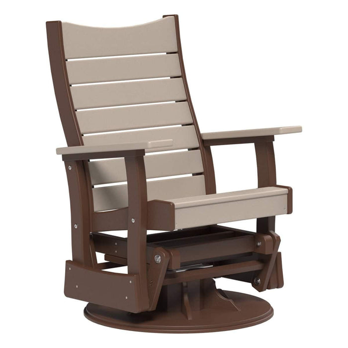 LuxCraft 2' Contour Swivel Glider
