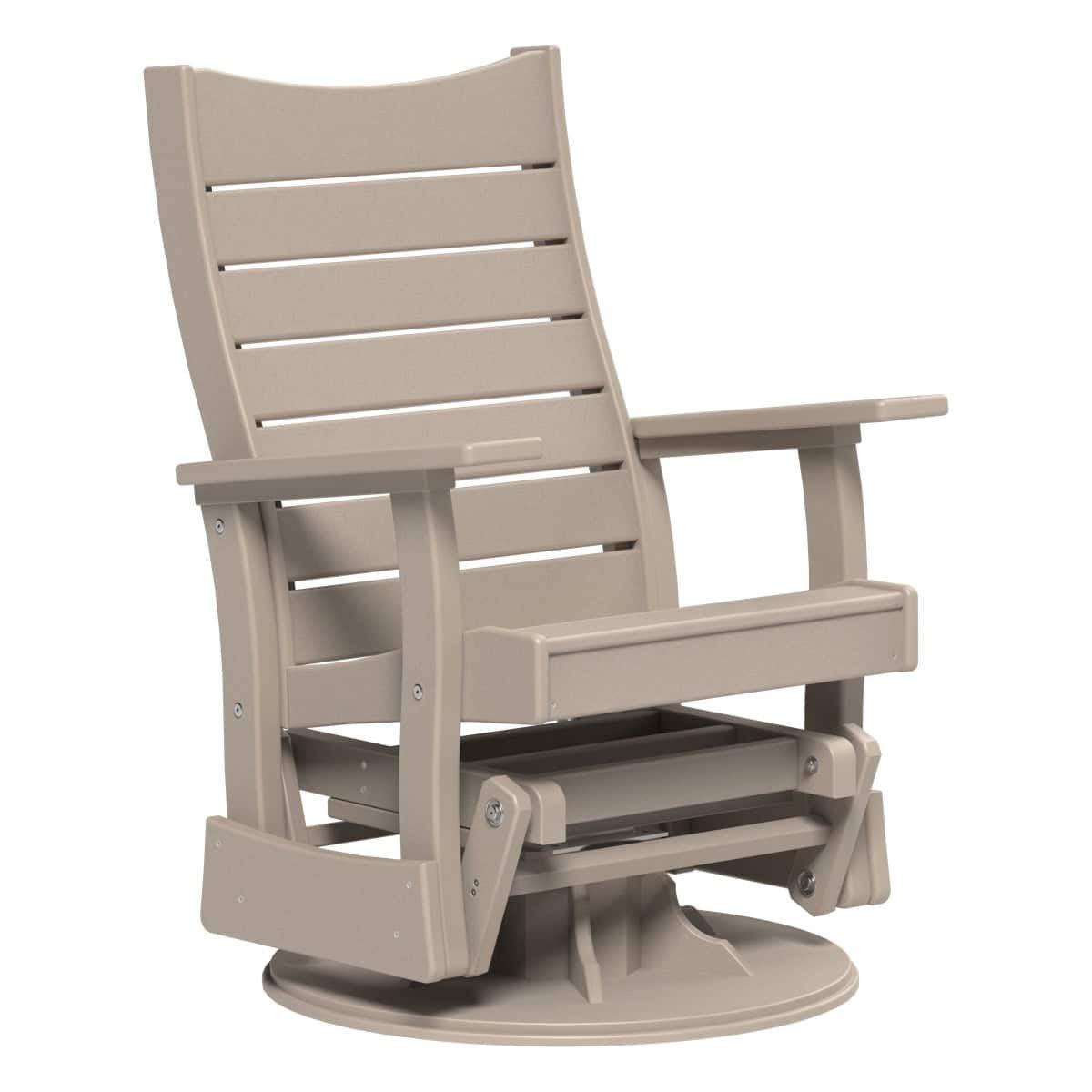 LuxCraft 2' Contour Swivel Glider