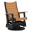 LuxCraft 2' Contour Swivel Glider