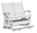 LuxCraft 4' Contour Balcony Glider