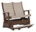LuxCraft 4' Contour Balcony Glider