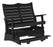 LuxCraft 4' Contour Balcony Glider