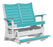 LuxCraft 4' Contour Balcony Glider