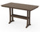 POLYWOOD Farmhouse Trestle 37" x 72" Bar Table