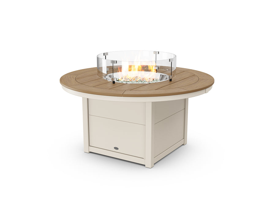 POLYWOOD Round 48" Fire Pit Table