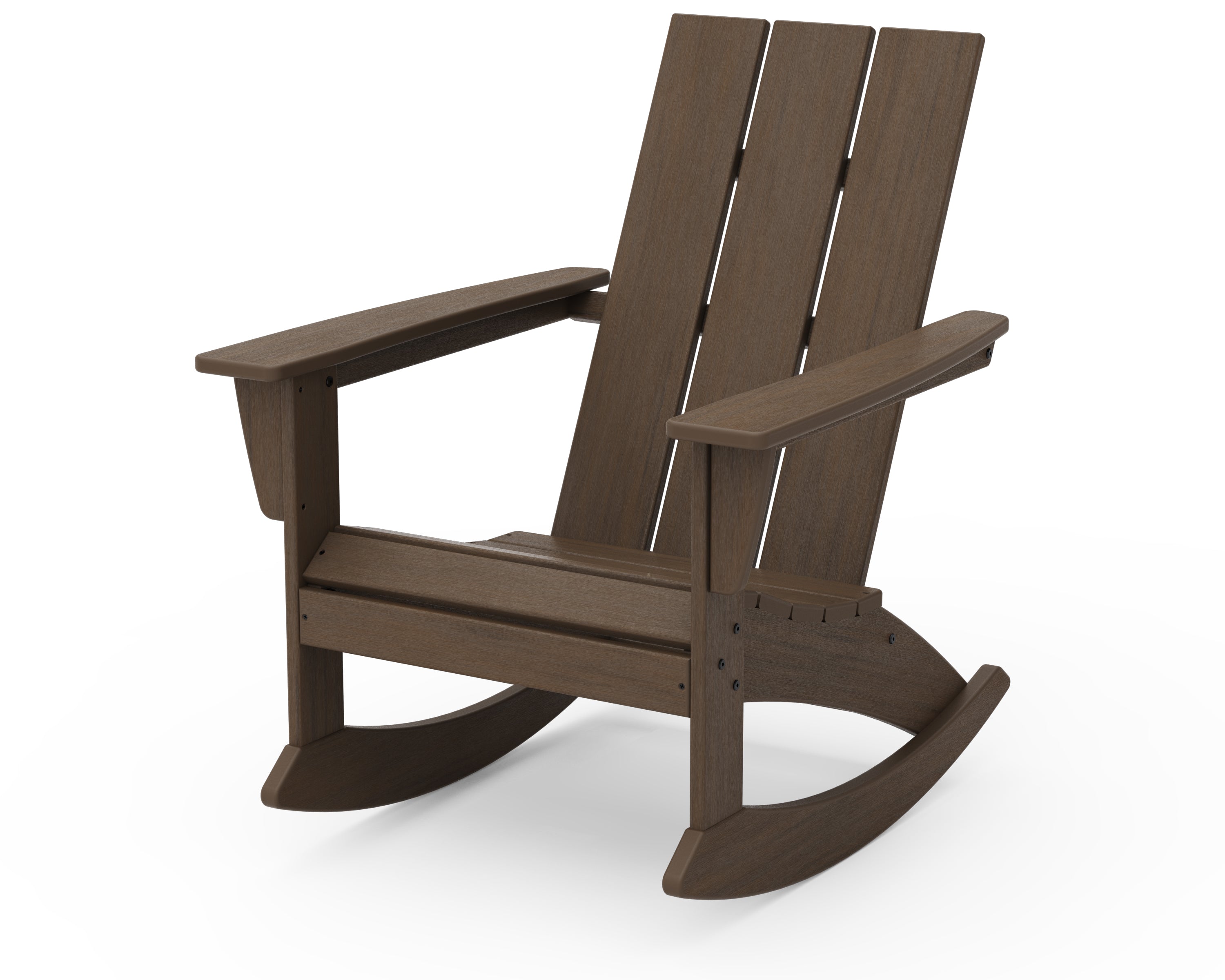 POLYWOOD Modern Adirondack Rocking Chair
