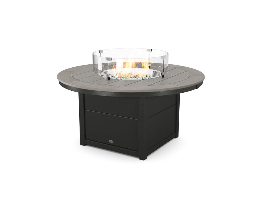 POLYWOOD Round 48" Fire Pit Table