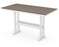 POLYWOOD Farmhouse Trestle 37" x 72" Bar Table