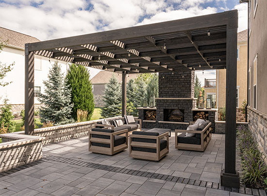 Vineyard Wood Pergola