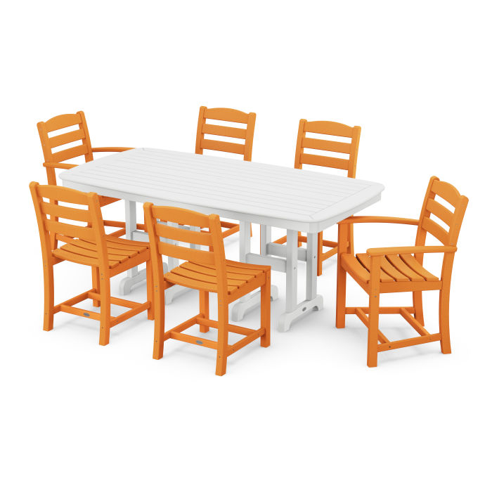 POLYWOOD La Casa Café 7-Piece Dining Set