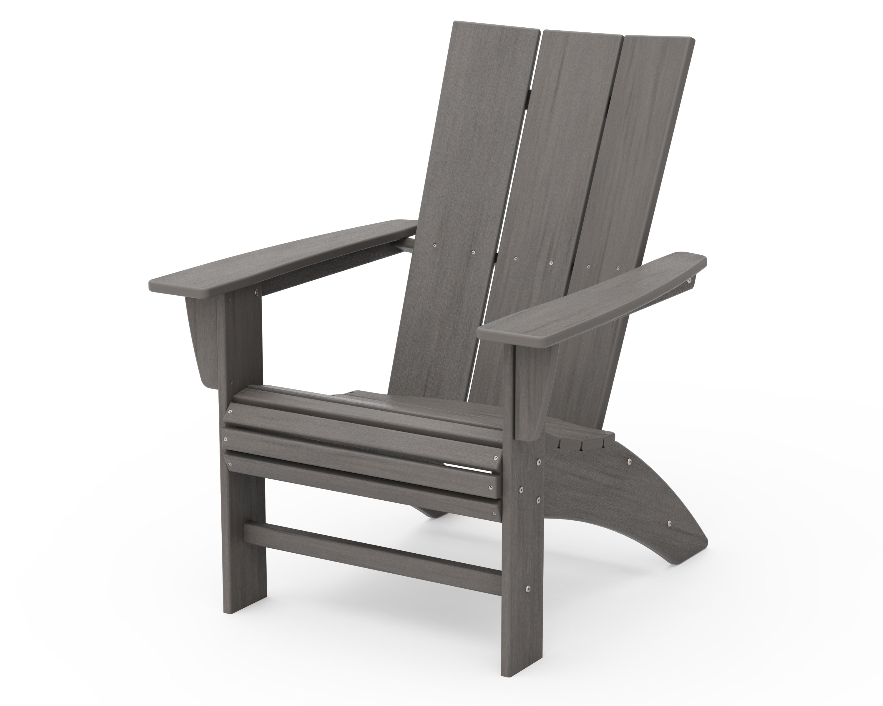POLYWOOD Modern Curveback Adirondack Chair