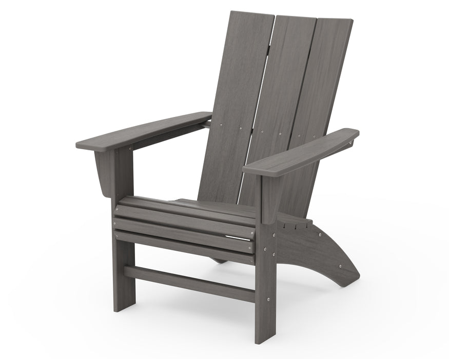 POLYWOOD Modern Curveback Adirondack Chair Amish Yard
