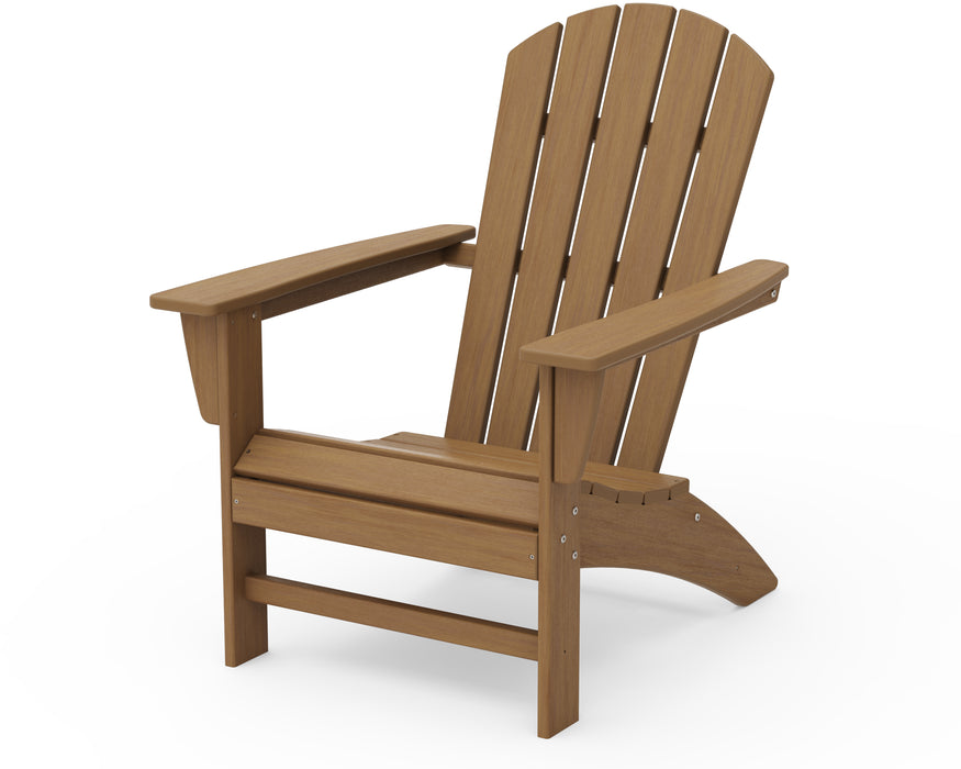 Polywood Sand Adirondack POLYWOOD® SeaShell Adirondack Lounge