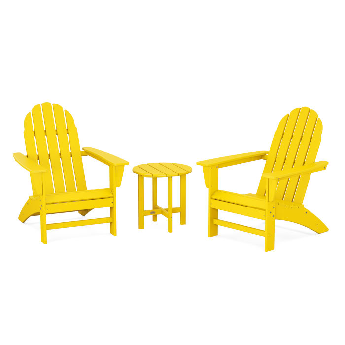 POLYWOOD Vineyard 3-Piece Adirondack Set
