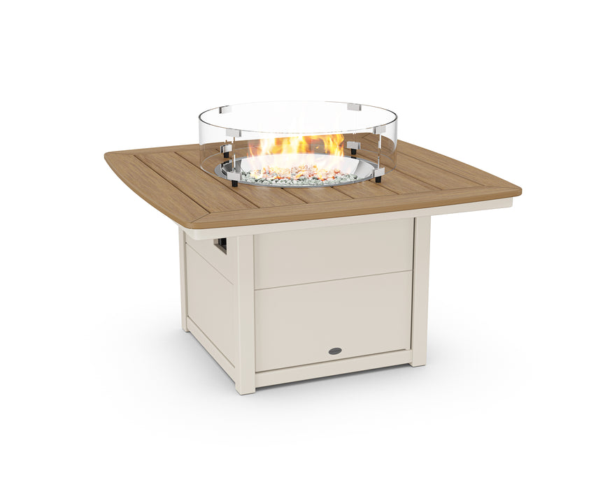 POLYWOOD Nautical 42" Fire Pit Table