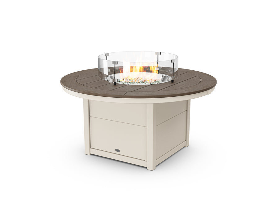 POLYWOOD Round 48" Fire Pit Table